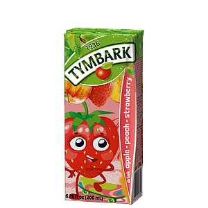 Tymbark 200ml Соруултай Strawberry-apple-peach 1/27