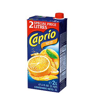 Caprio 2l Orange drink 1/6