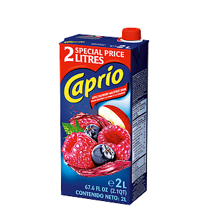 Caprio 2l Apple-rapsberry multifruit drink 1/6