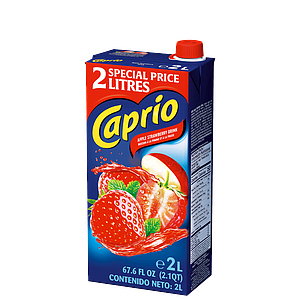 Caprio 2l Apple-strawberry 1/6