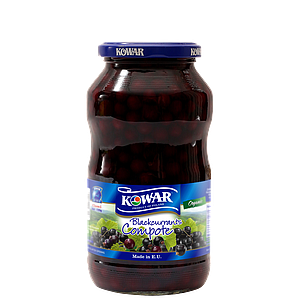 Kowar Premium blackcurrant in syrup 0.72l
