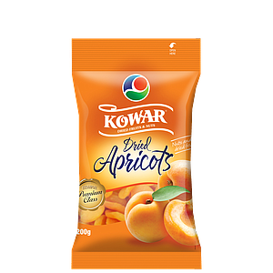 Kowar Чангаанз Dried Apricot 200гр 1/15