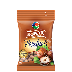 Kowar Hazelnuts 80g