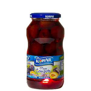 Kowar Premium plum in syrup 0.72l