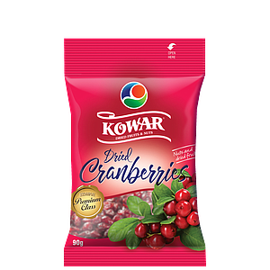 Kowar Цангис Dried Cranberries 90гр 1/15