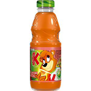 Kubuś 300ml Carrot-peach-apple juice