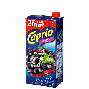 Caprio 2l Black currant drink