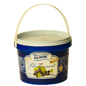 Kowar Blackcurrant jam 650g