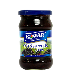 Kowar Blackcurrant jam 320g