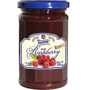 Kowar Raspberry jam 285g