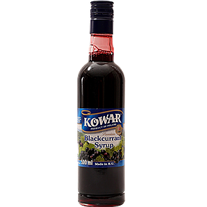 Kowar Blackcurrant syrup 500ml