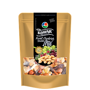 Kowar Mix 1 (Peanut, Cranberry, Raisins) 500гр 