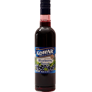 Kowar Blueberry syrup 500ml