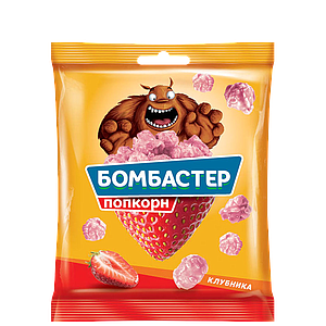 Попкорн Бомбастер 50г/46 Клубника