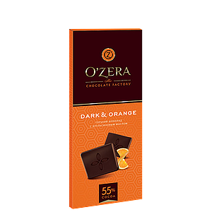 Шоколад O"Zera Dark & Orange 55% 90г