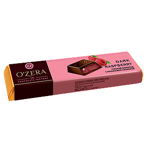 Шоколад горький  O"Zera с малиновой начинкой 50г