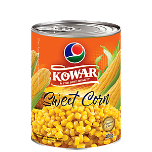 Kowar Sweet corn in brine 400g