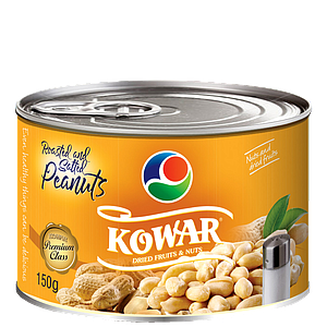 Kowar Salted Peanuts 150g (Лааз) 1/48