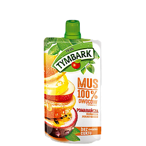 Tymbark Mousse 120g Apple, Orange нухаш 100% 1/12