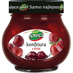 Lowicz 240g Cherry jam