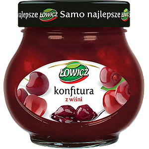 Lowicz 240g Cherry jam 1/8