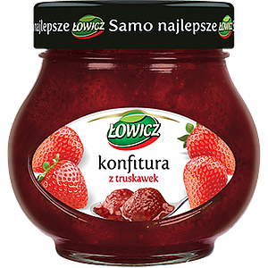 Lowicz 240g Strawberry jam