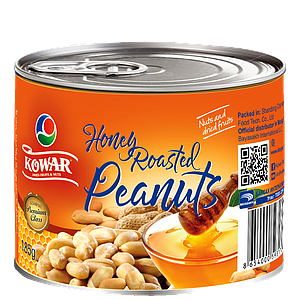 Kowar Honey Peanuts 185g (Лааз) 1/48