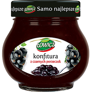 Lowicz 240g Blackcurrant jam