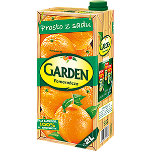 Garden 2l Orange juice 1/6