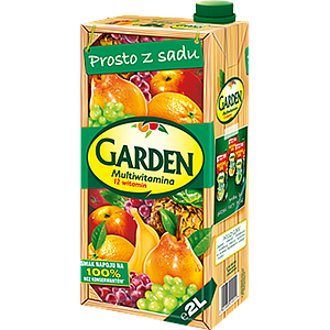Garden 2l Multivitamin12 juice 1/6