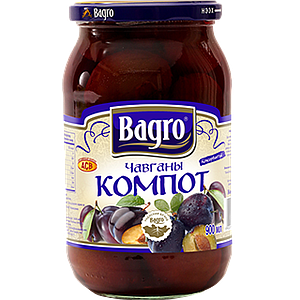 Bagro 1 Plum in syrup 0.9l