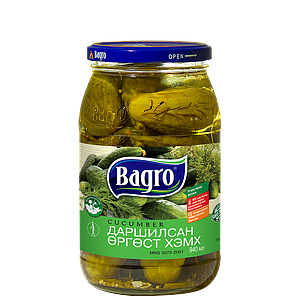 Bagro Cucumber 900g