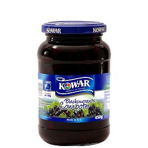 Kowar Blackcurrant in syrup 0.45l